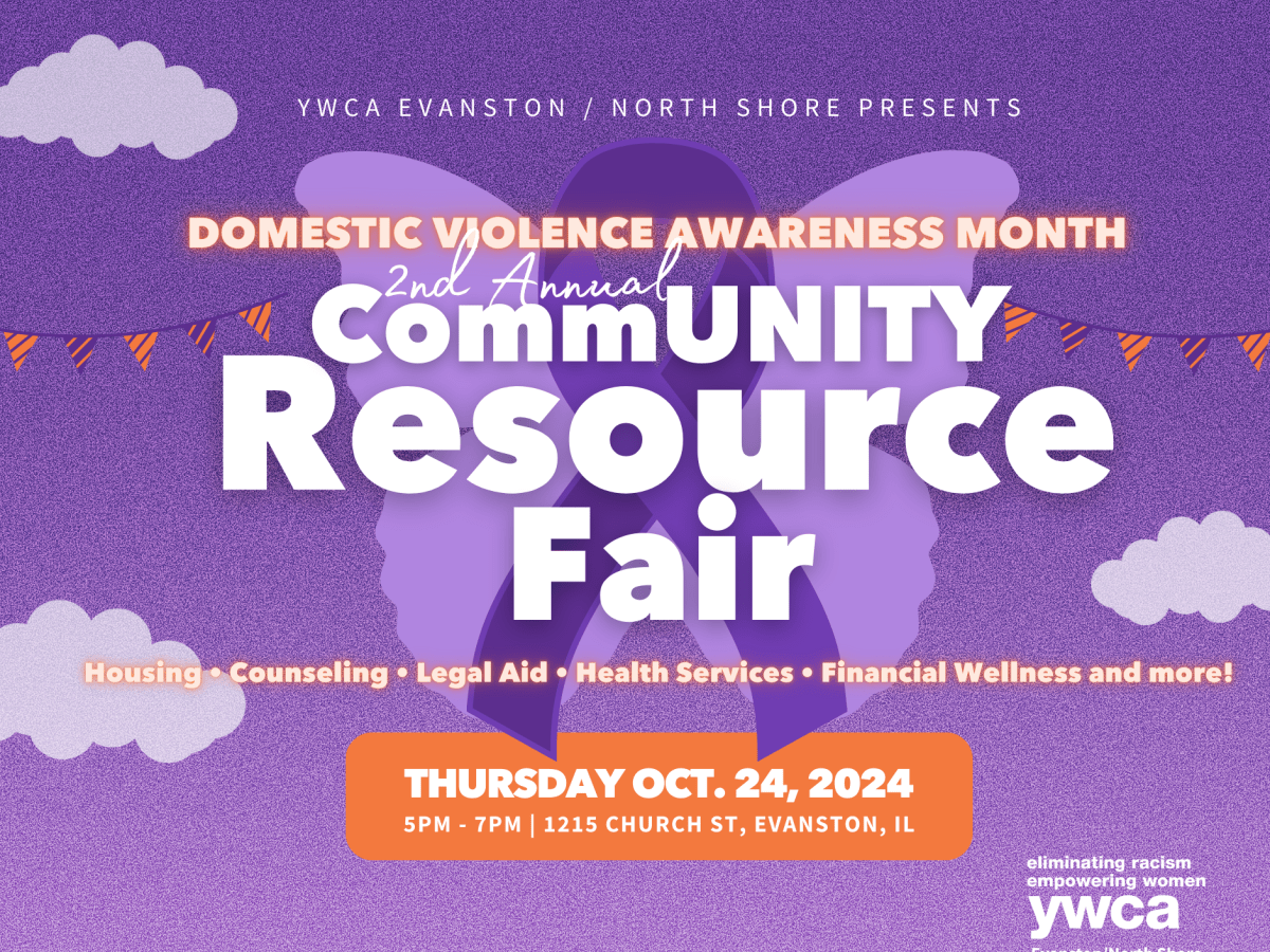 YWCA Evanston/North Shore hosts Second Annual Domestic Violence Awareness Month Fair on Oct. 24